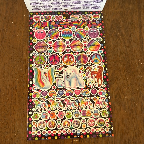 NWT LISA FRANK sticker pad - Picture 5 of 7